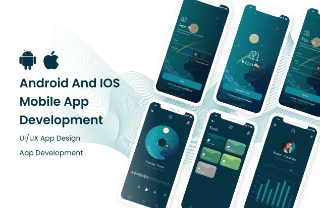 web development illustration